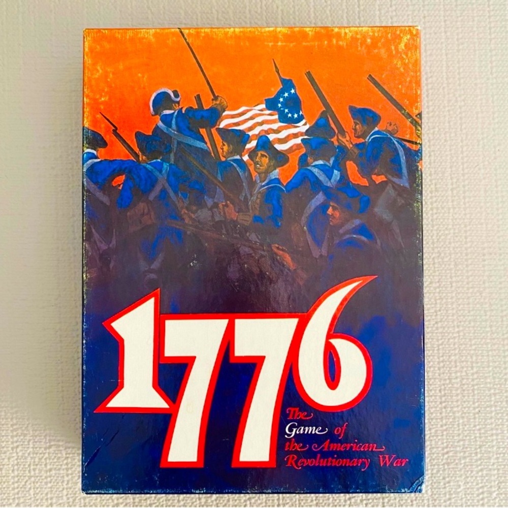 Vintage Bookcase Game, 1776, 2nd Ed., c 1974